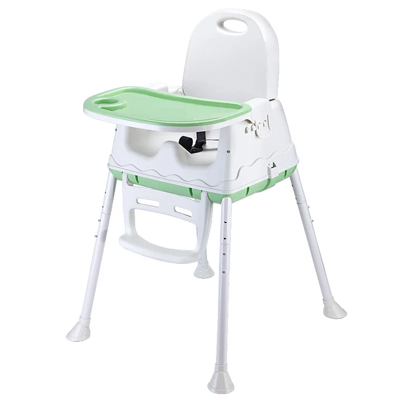 Plastic portable folding children highchairs for feeding