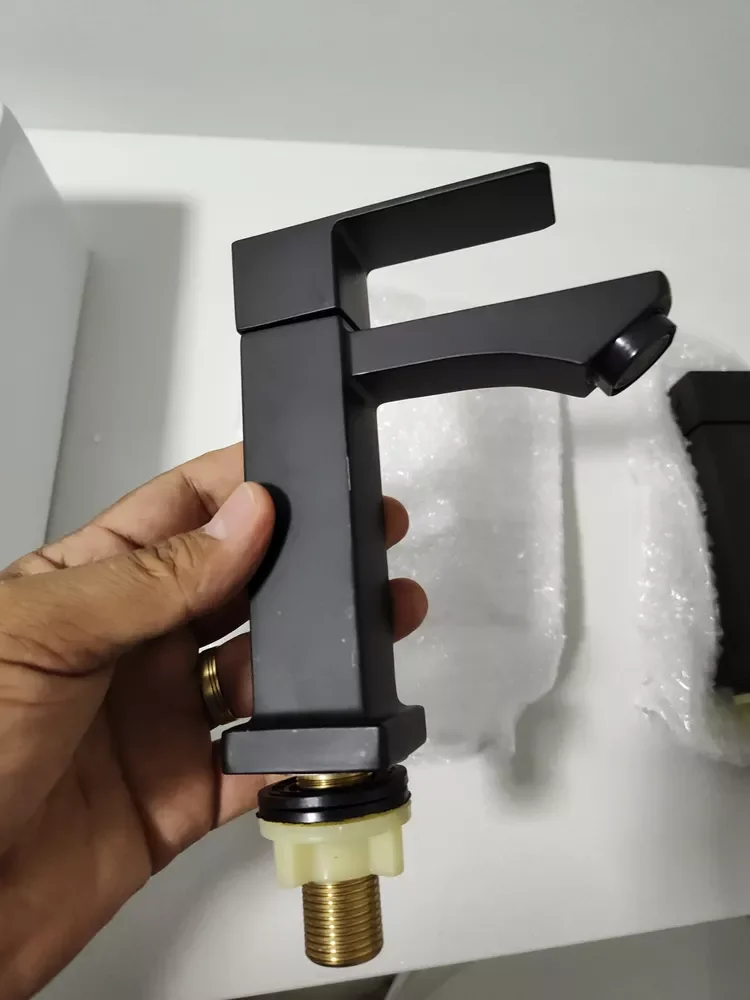 Bathroom Basin Faucets Cold/Hot Mixer Sink Tap Black Golden Water Kitchen Faucet Bathroom Vessel Sink Tap Torneira Banheiro