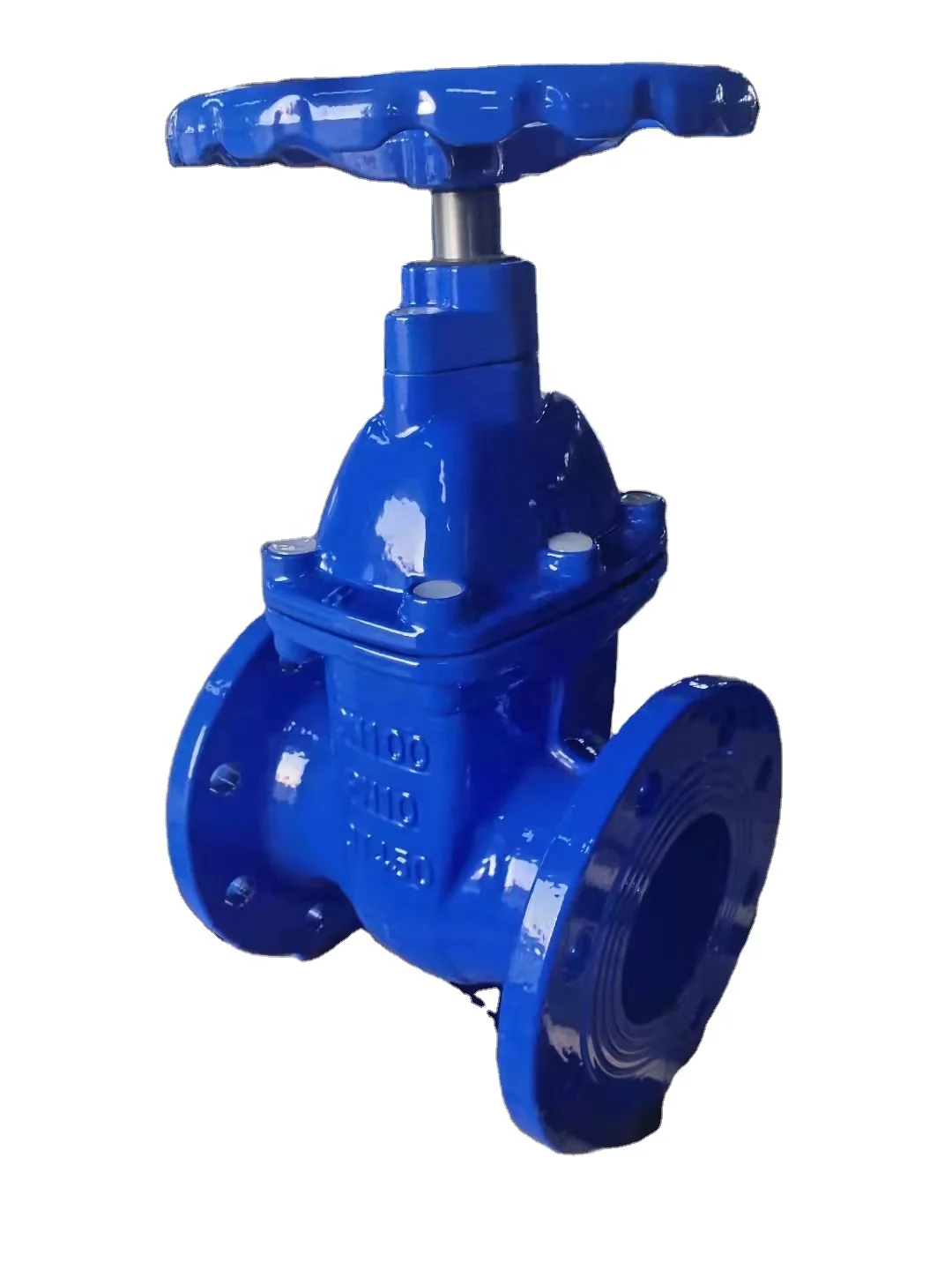 Flange Type Di Non-Rising Stem Resilient Stem Soft Soft Seat Ductile Iron Gate Valves
