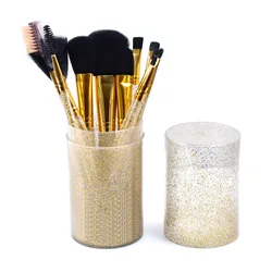 Private Label personalized make-up brush nylon hair RED makeup brush set