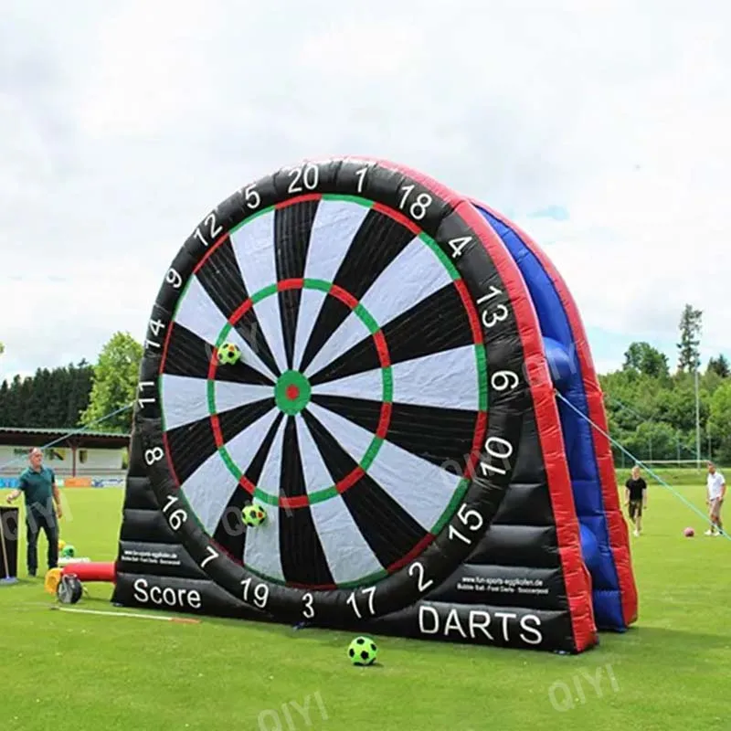 inflatable soccer dart board game Double Side Customized High Quality 16.5ft PVC for sale