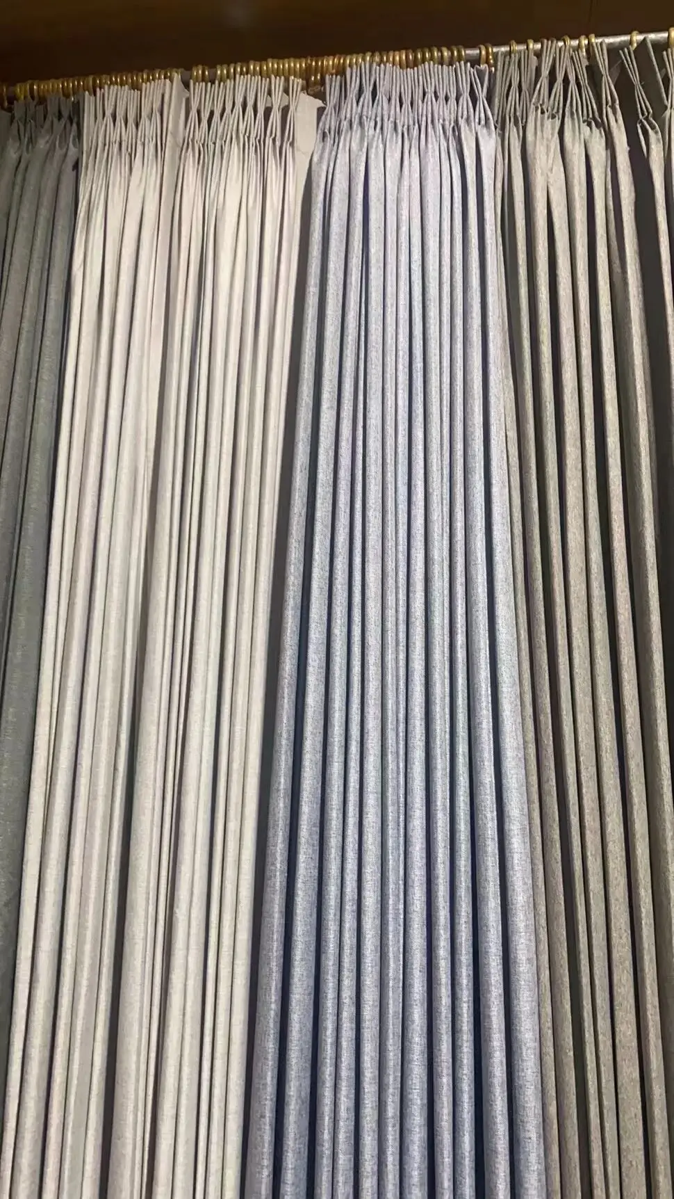 100% Shading Rate Blackout Curtain Fabric 100% Polyester Poly  Home Textile Fabric