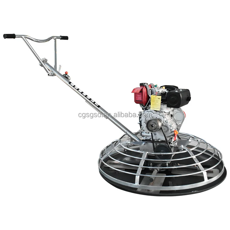 DMR80 Gasoline Handheld Concrete polish Floor Pavement Polishing Concrete finish Machine Power Trowel portable 24inch