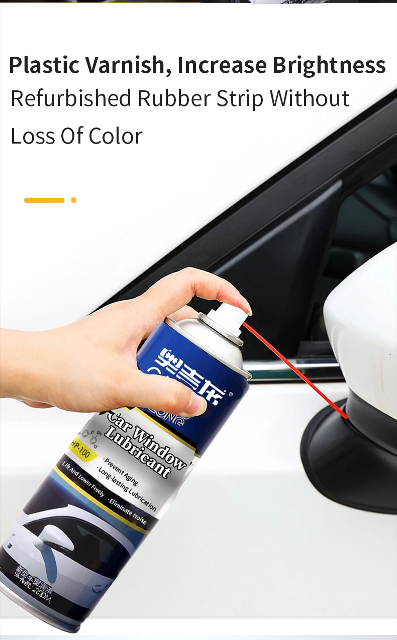 200ml Car Care Lubricant Spray Aerosol Tin Can Lubricant Penetrating Oil Spray Car Window Lubricant Spray