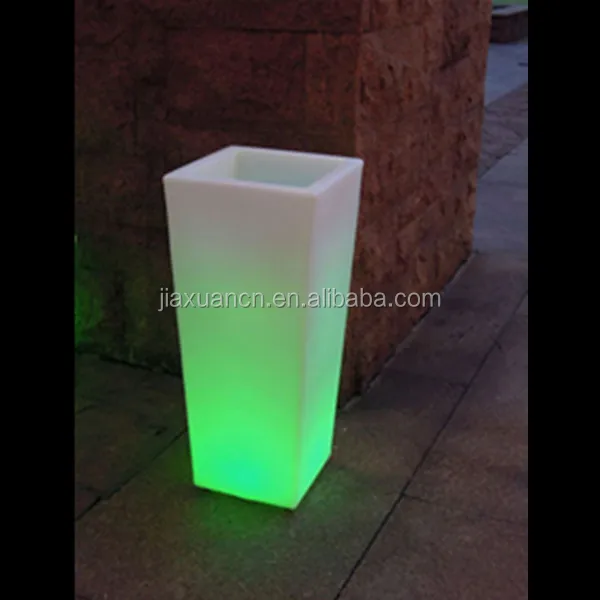 
New design Led Outdoor Flower Pots,Garden Decorative Flowerpot,Modern Led Lighting Planter 