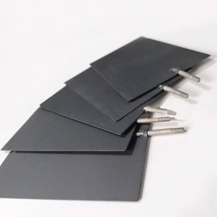 New Design Ruthenium Iridium  Coated  Titanium Electrodes For Sodium  Hypochlorite  Generator  Electro-Chlorination