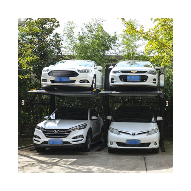 Professional Production For Home Garage Underground Car Stacker Parking Lift