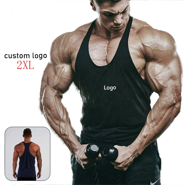
Custom Breathable Mens Sports Gym Wholesale Boys Quick Fitness Tank Top Men 