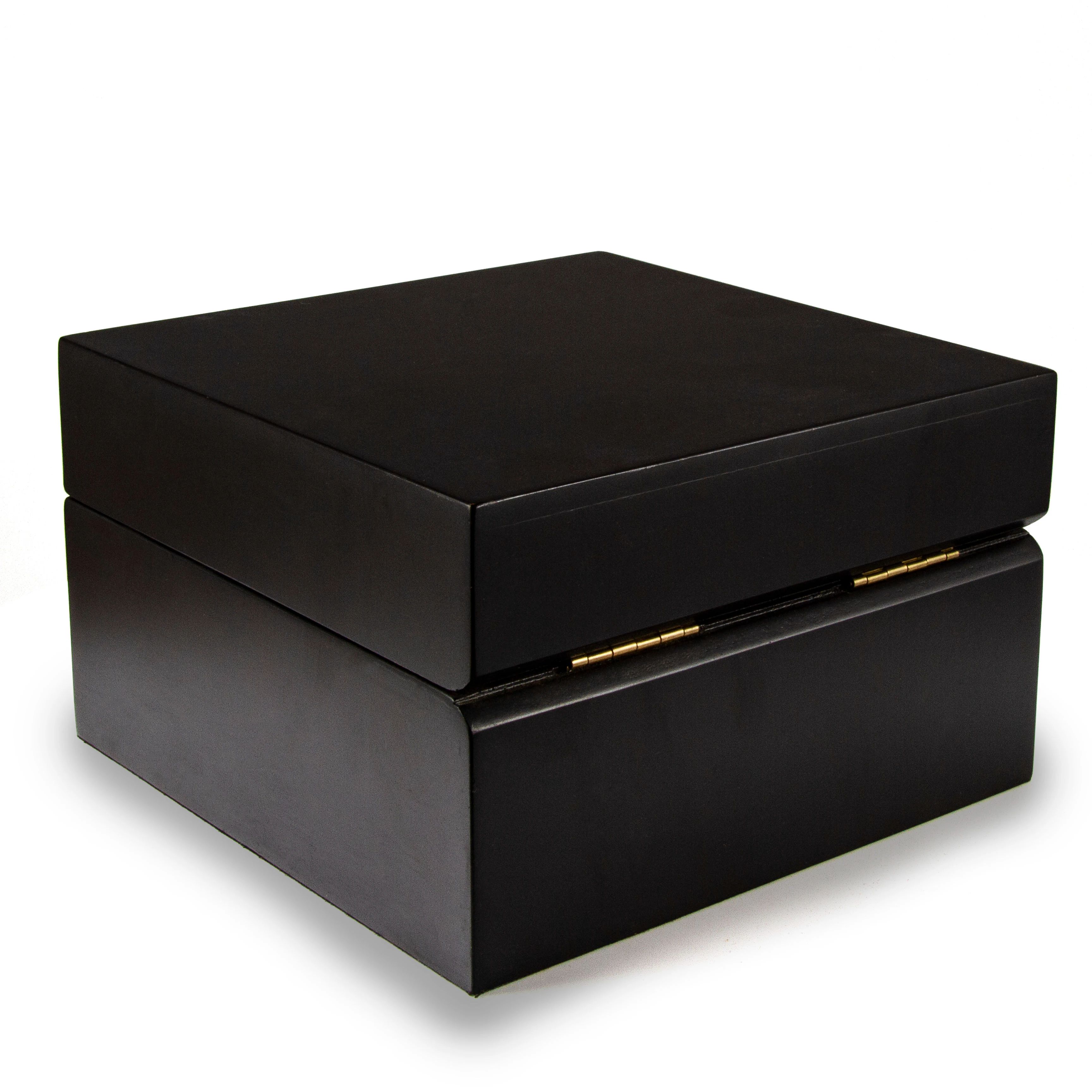 HIgh Eng Custom Packaging Showcase Black Wood Luxury Watch Box