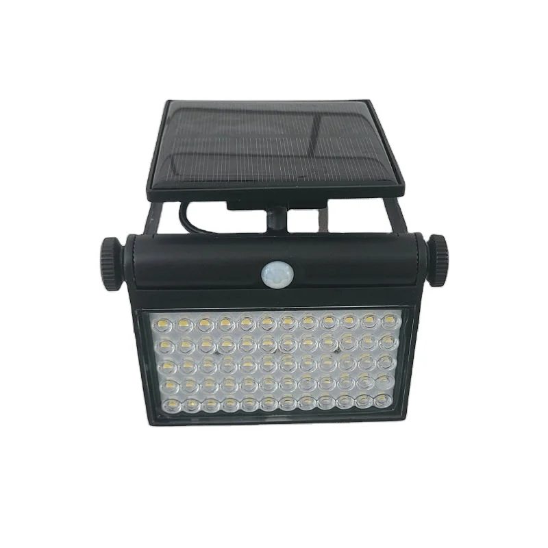 Newest Design Outdoor Super Bright Solar Garden Motion Sensor Light Wall Fixture Flood Light for Yard Pathway Garage