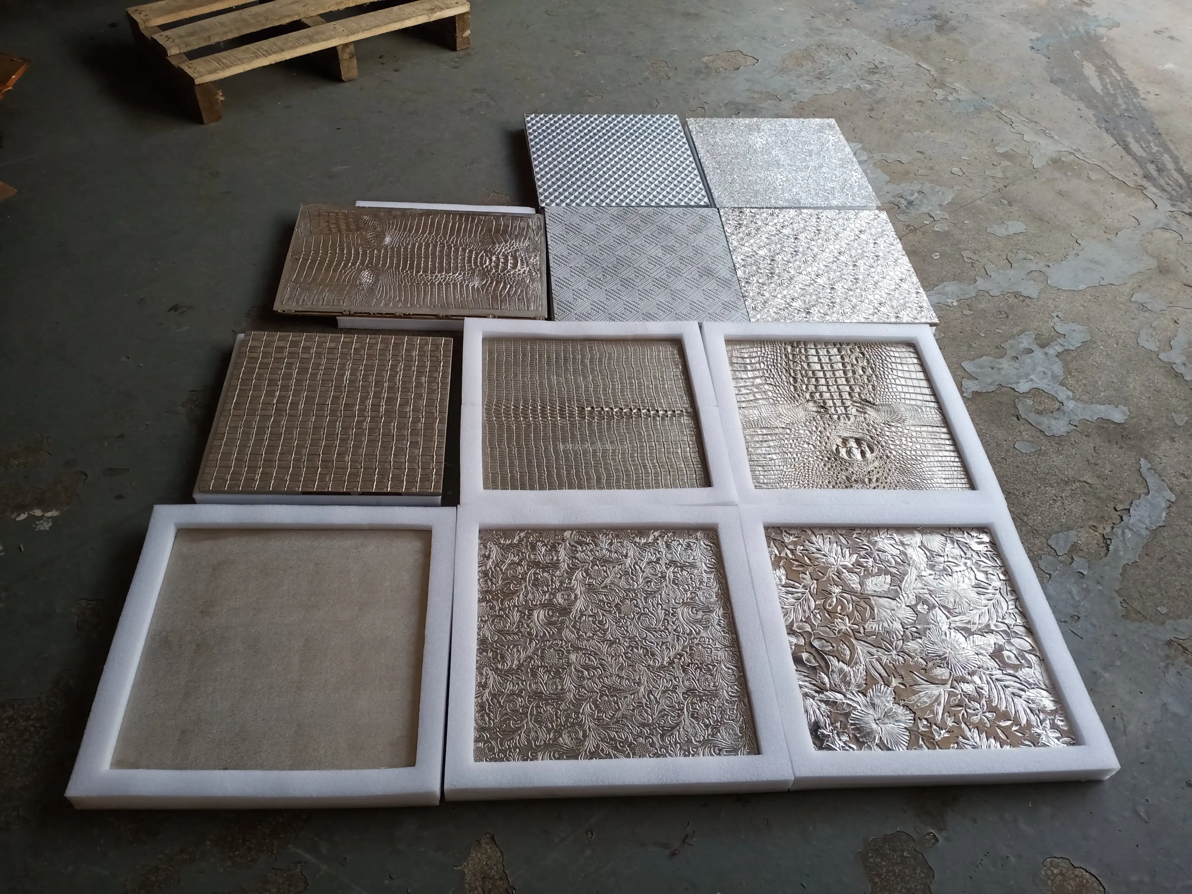 crocodile patterns leather embossing plate leather embossing plate leather embossed press plate