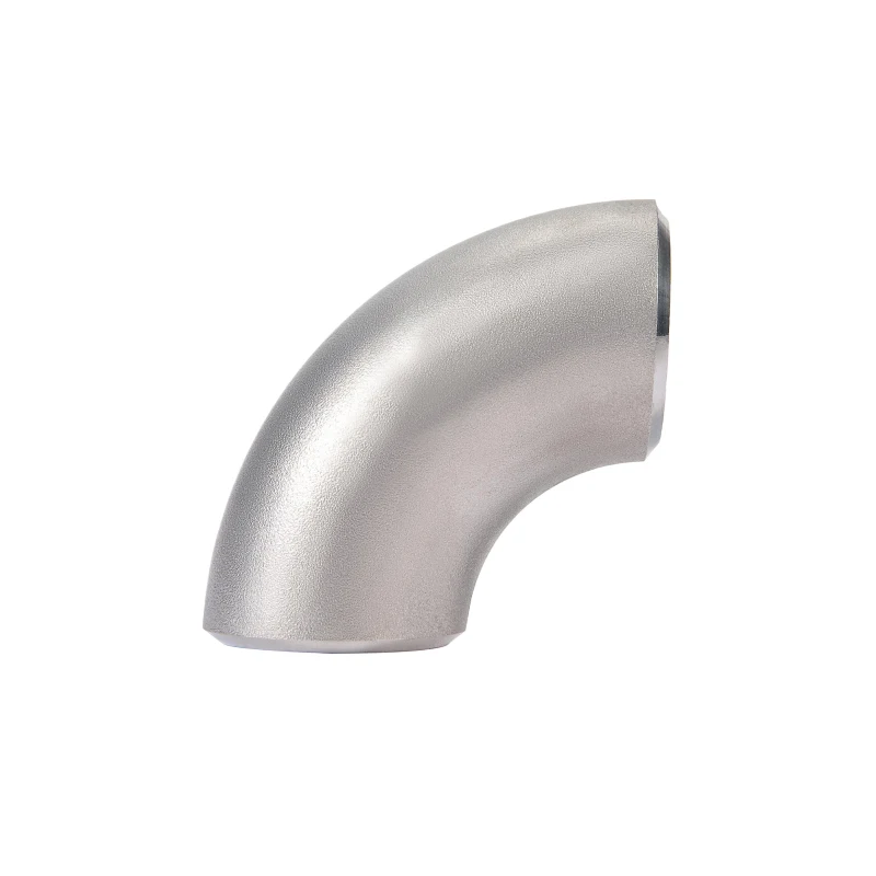 Sand Rolled Butt Welded Stainless Steel Elbow 90 Degree Long Radius Elbow SS Tube Fitting  Manufacturer