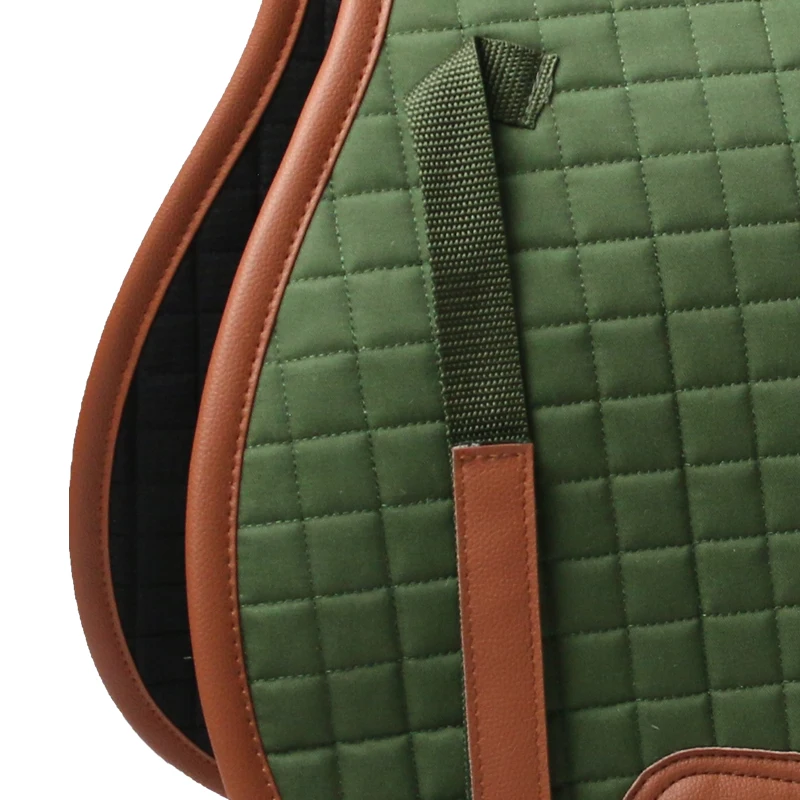 High Quality Horse Riding Accessories Saddle Blanket Equestrian Equipment Customize Equine Saddle Pad Jumping
