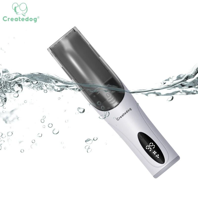 child hair clippers CE Rohs low noise 500mAh washable electric rechargeable vacuum hair clippers