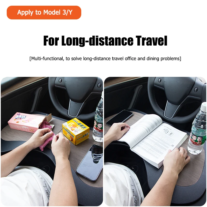 foldable car seat accessories food tray table for food and laptop with durable steering table car tray table