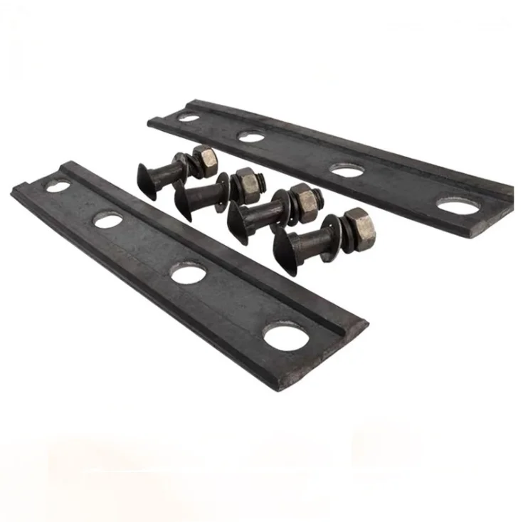 High quality railway spare part railway equipment railway fish plate