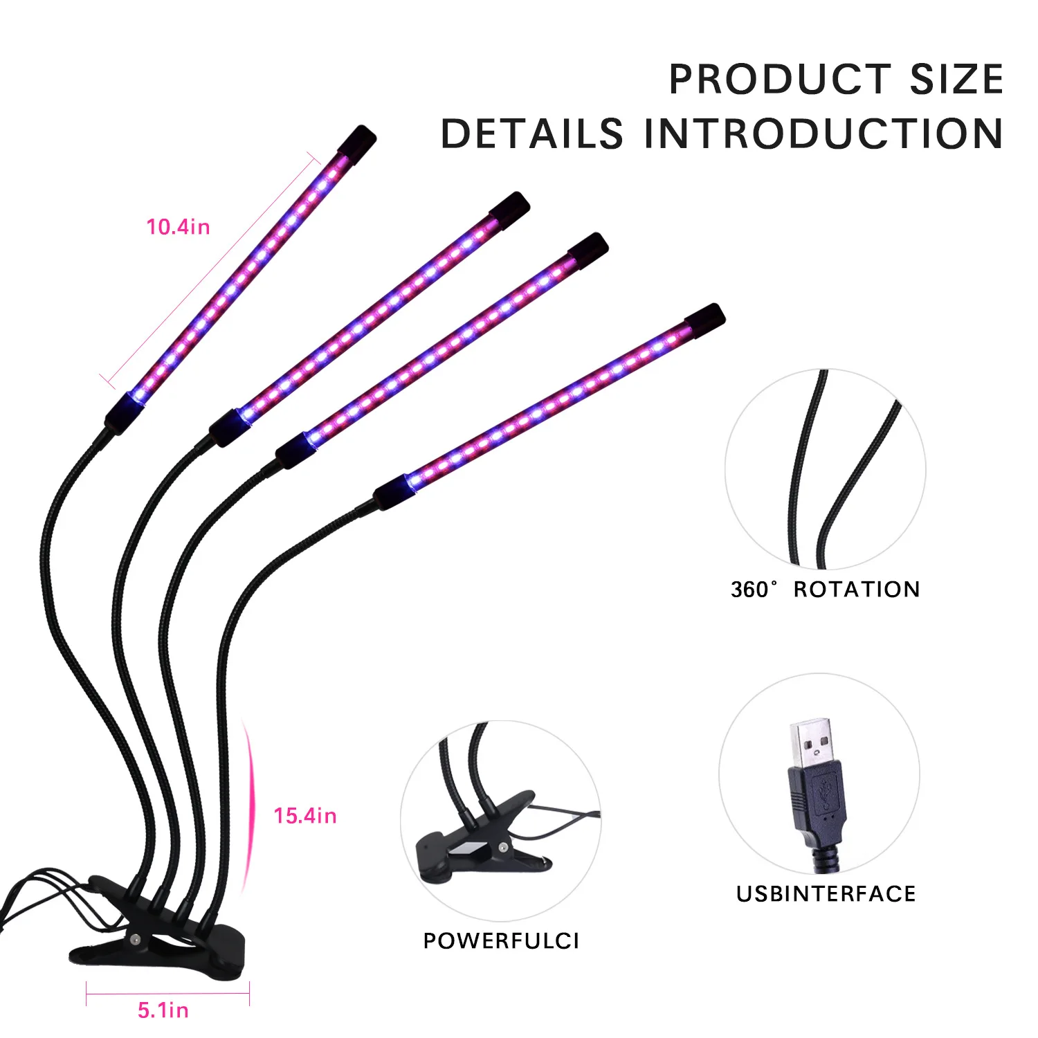 Indoor Garden Vertical Farmming Hydro Factory Wholesale Lights Waterproof Led Grow Strips