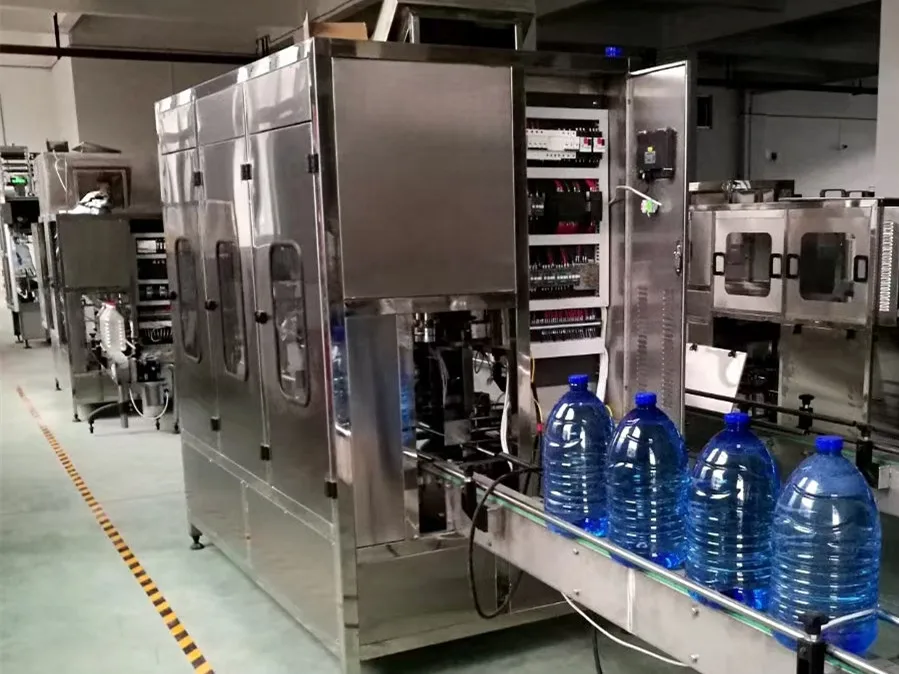 3L, 5L,7L 10L bottled mineral water pure water production/filling line