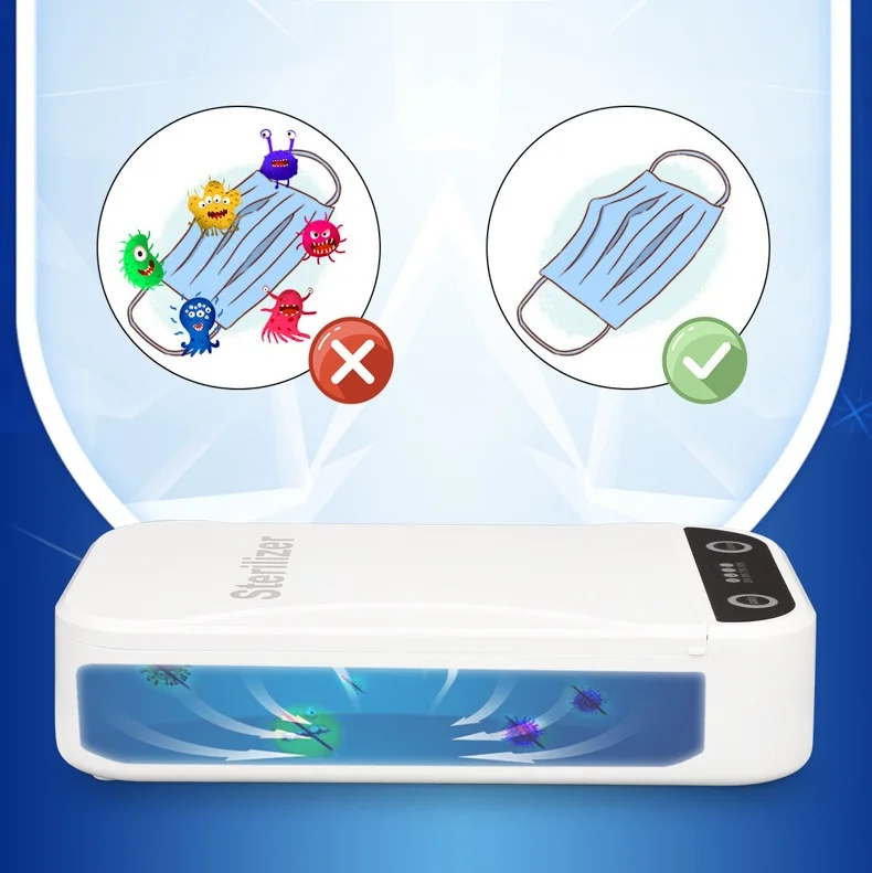 
UV Disinfection Case, Ultraviolet, disinfection, sanitizing, sterilizer, lamp light, kill virus, kill germs, portable. 