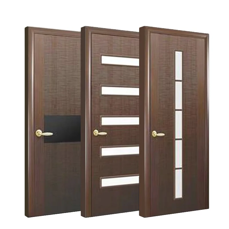 Деревянные двери из ДПК для дома спальни водонепроницаемые межкомнатные входные оптовая продажа жилых помещений защищенные от