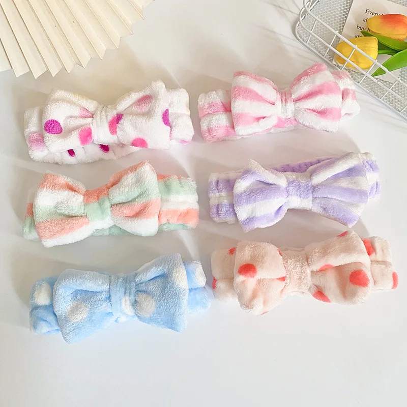 Pakcare 2024 New Arrived Soft Spa hair band Fluffy Makeup Headbands Slumber Party Supplies Headband for Washing Face