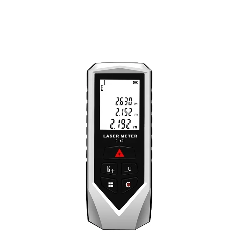 Portable rangefinder 131ft 40m red beam digital laser distance meter range measure prices
