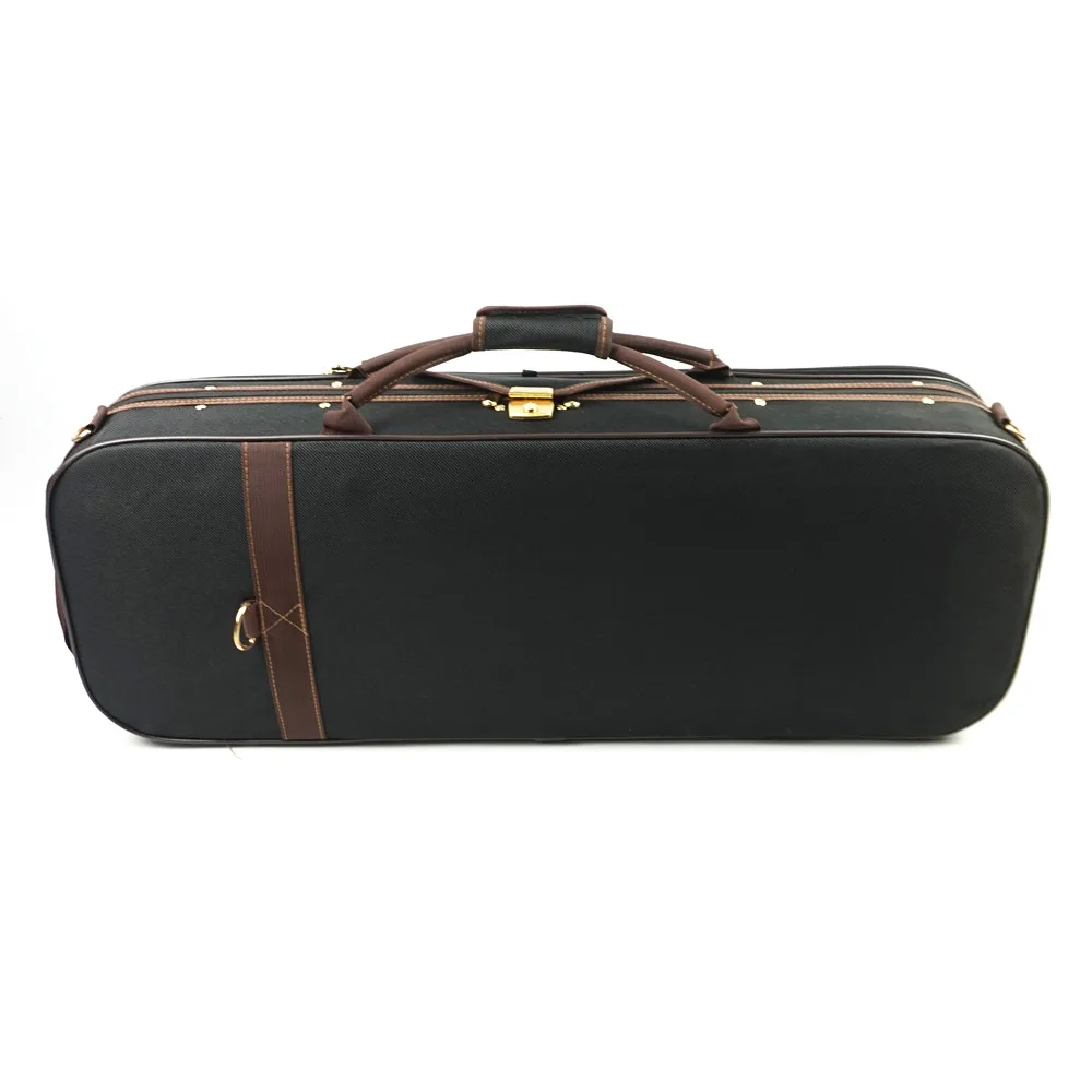 
Cheap price black canvas viola case viola hard case fiberglass viola case VLP-01 