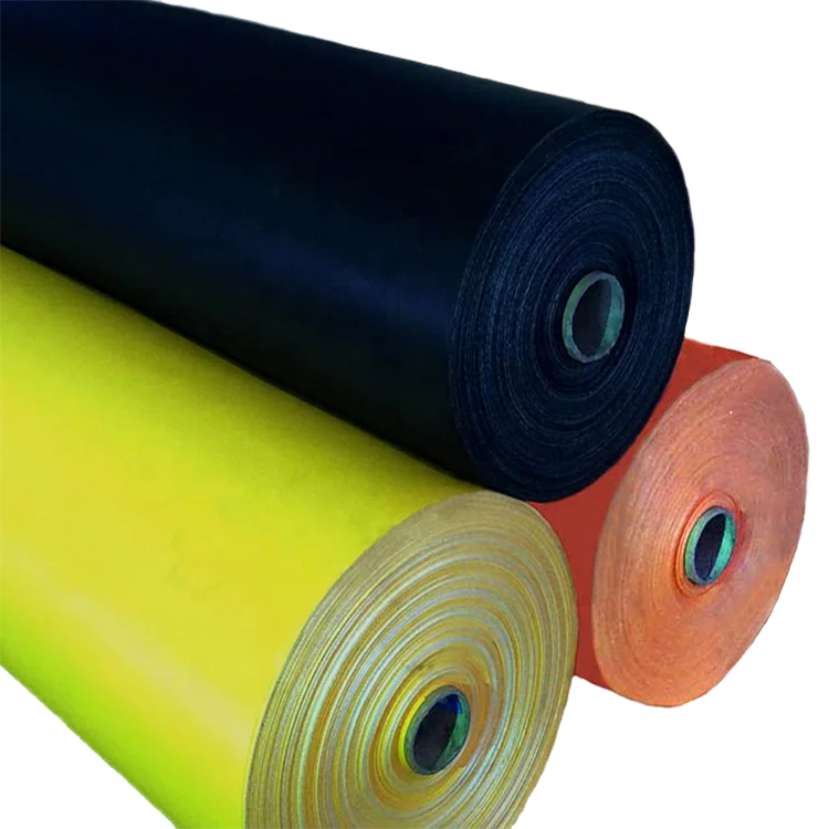 High tensile antistatic polyester fabric flame retardant air duct material for mine and tunnel ventilation