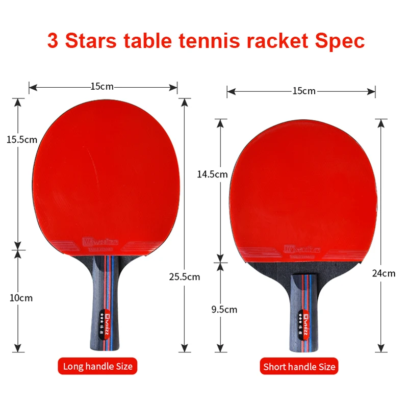 News Factory direct price 3 star PingPong table tennis racket set for school games competition playing gym pub company entertain
