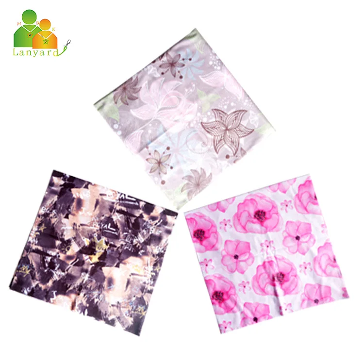 
Manufacturer directly sale High quality customized logo Personalized Colorful bandana 
