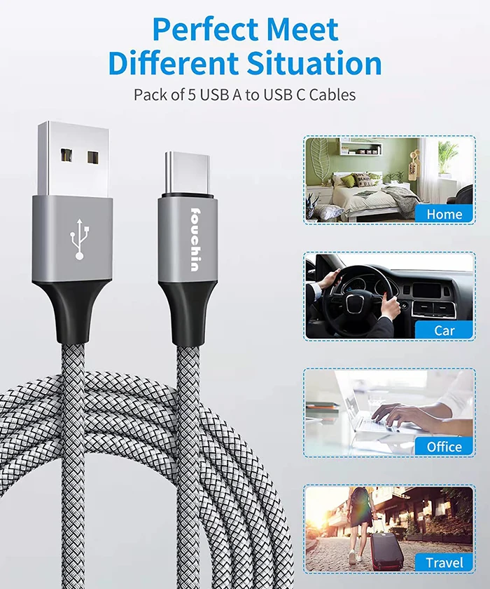 Free Shipping FLOVEME 1M Magnetic Mobile Phone Cable for Iphone Micro USB Type C Cable Magnetic Charger Tablet Android LED Key