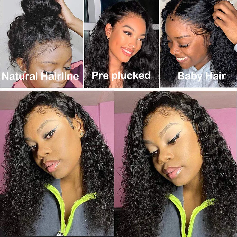 Virgin Cuticle Aligned Hair Full Lace Wig,Hd Transparent Lace Front Wigs,Brazilian Human Hair Lace Frontal Wigs For Black Women
