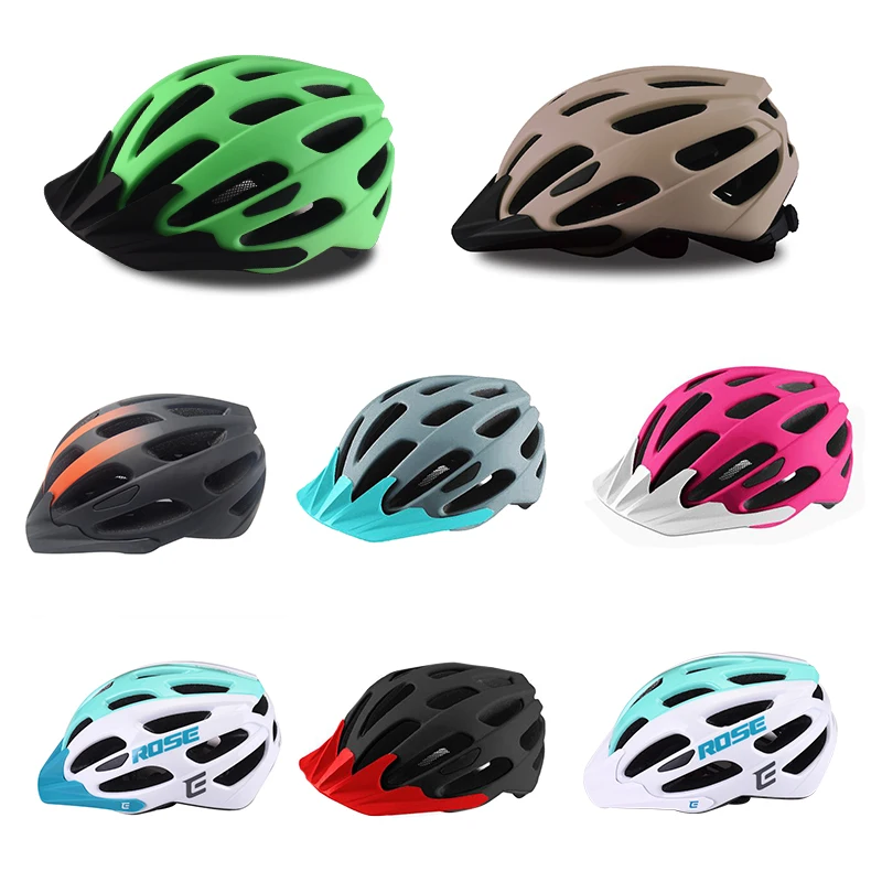 
EASETOUR High Professional Popular Led light Bicycle Helmets Adult MTB Bike Helmets with visor 
