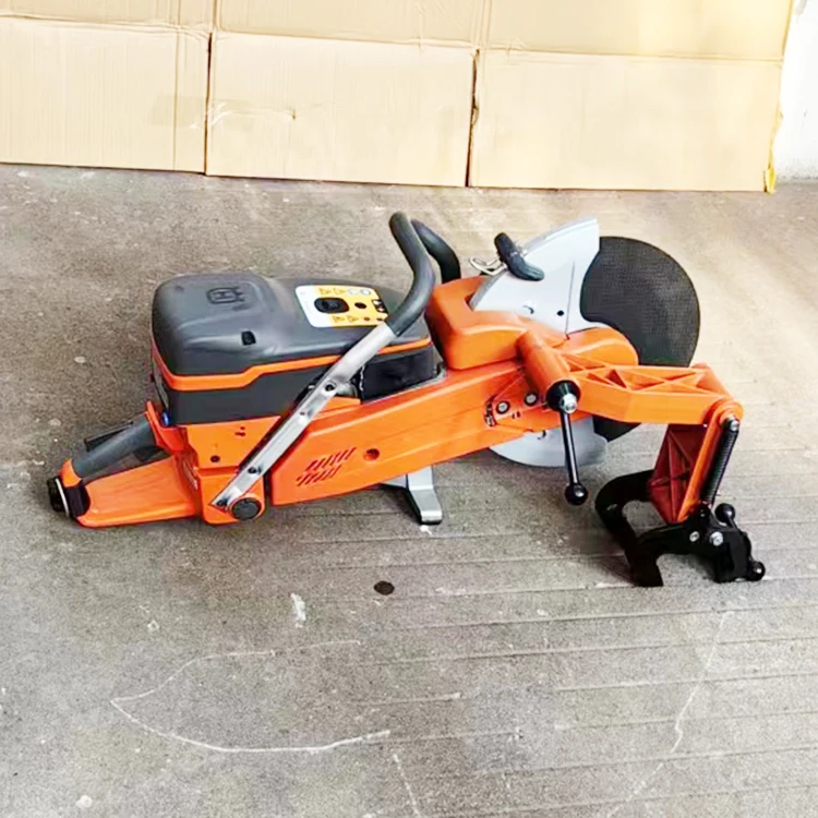 Portable Internal Combustion Abrasive Rail Cutting Machine Railway Cutting Machine Railroad Rail Saw Factory Price