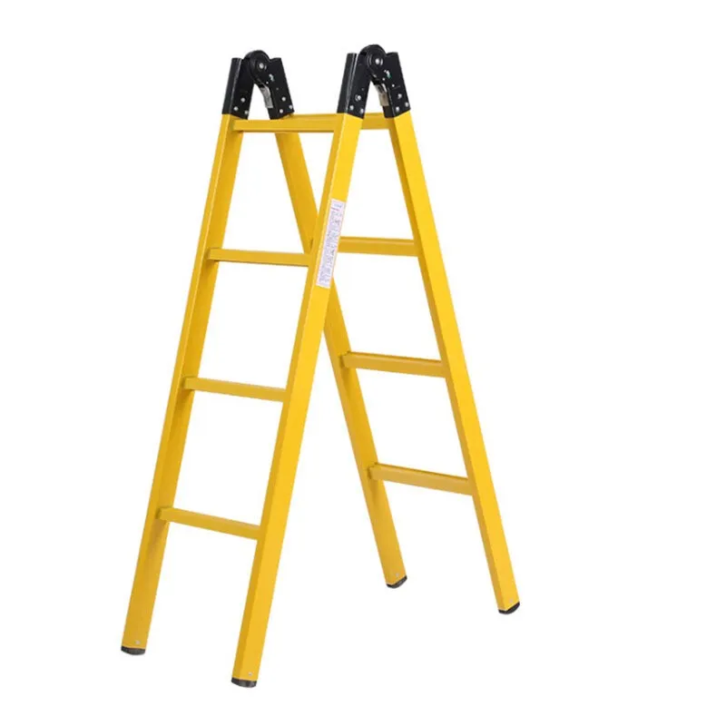 HYSTIC Expandable Safety Insulated Telescopic Ladder, Anti Electricity Special Ladder, 2 Meters Long