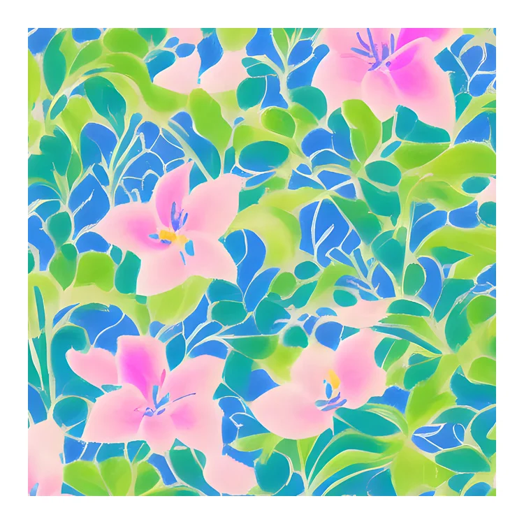 Digital Printed Fabric Free Design Cotton Spandex London Free Lawn Printed Fabric