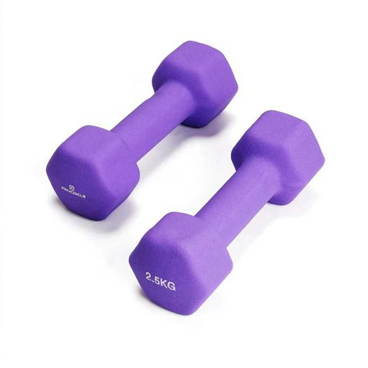 Neoprene Rubber Coated Fitness Sports Equipment for Gymnasium