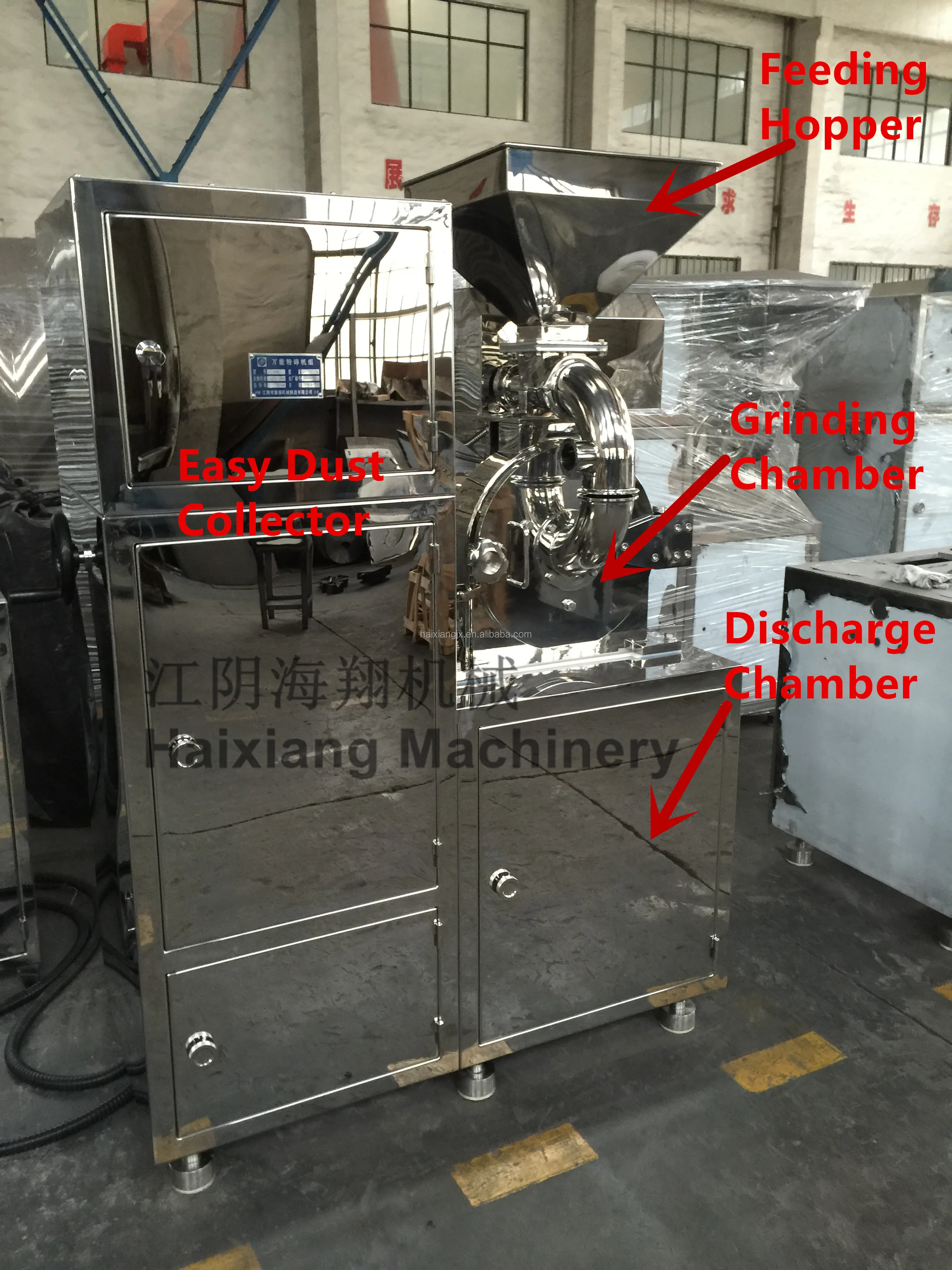  0.3mm chinese herbal grinder Lingling Machinery Milling Equipment Pulverizer Dry Powder Crushing