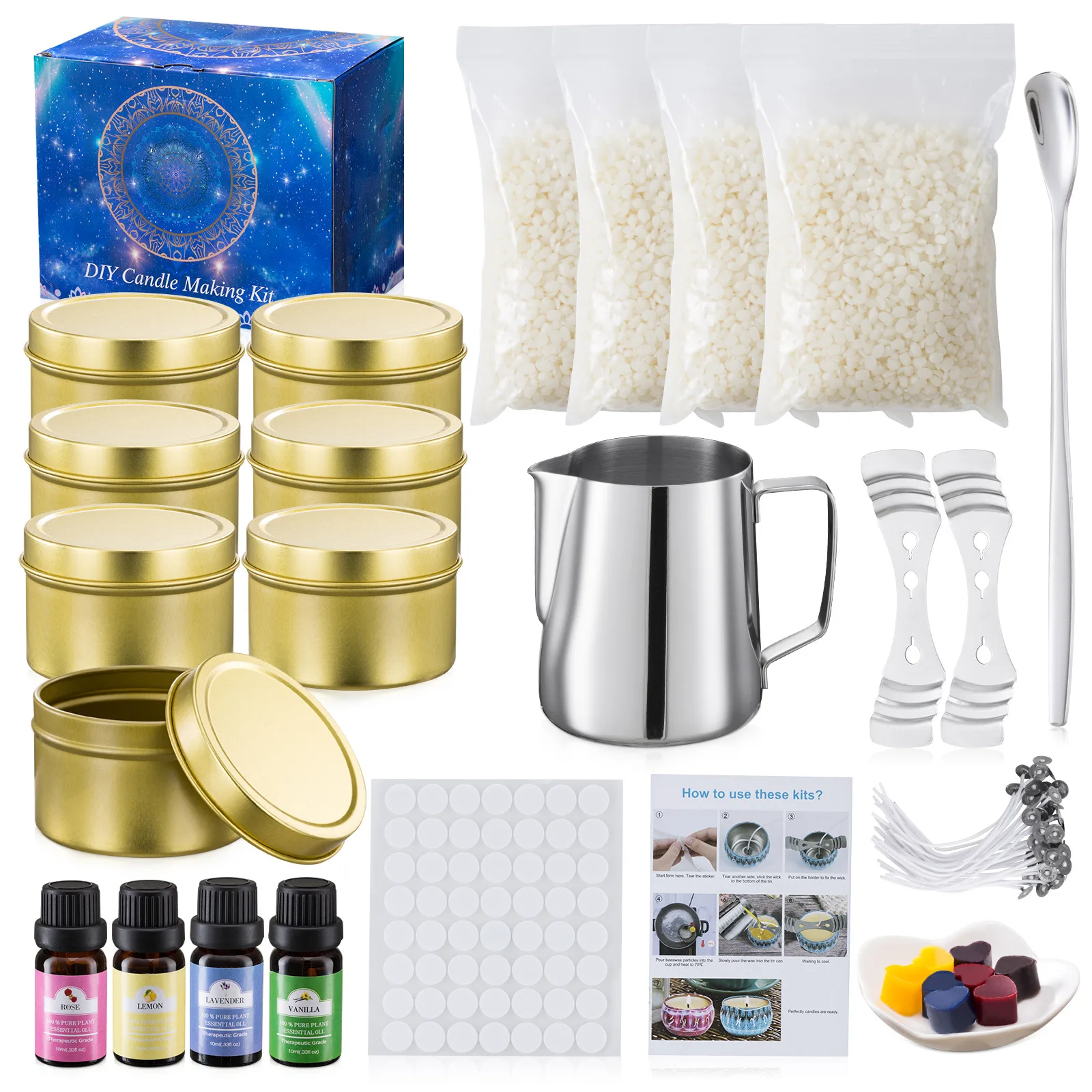 Kit candle wax candle kit making candles kit