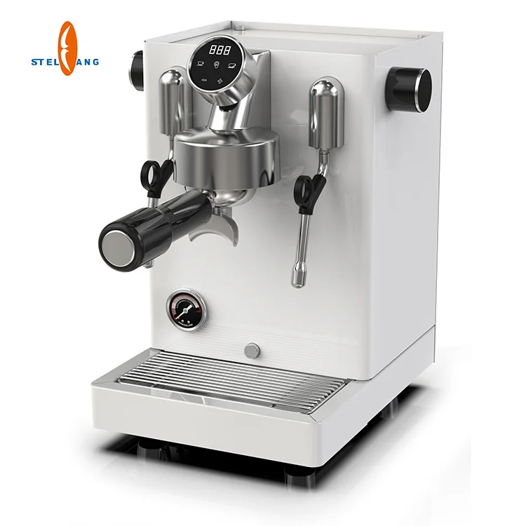 Professional Commercial Electric Coffee Machine Business Automatic Espresso & Expresso Stainless Steel Housing for Car Hotel Use