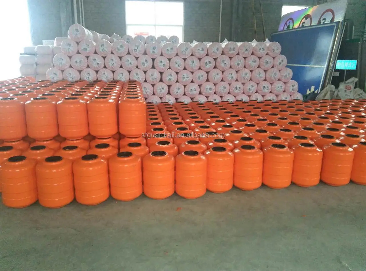 Traffic safety highway guardrail road barrier EVA roller barrier safety roller guard rail