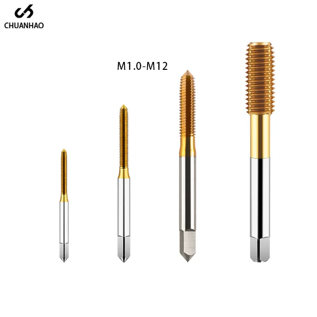 Cch HSSE-M35 JIS Стандартный кран и штамп M12 * 1,75 RH7-B глухие отверстия, экструзионный метрический кран с Оловянным покрытием