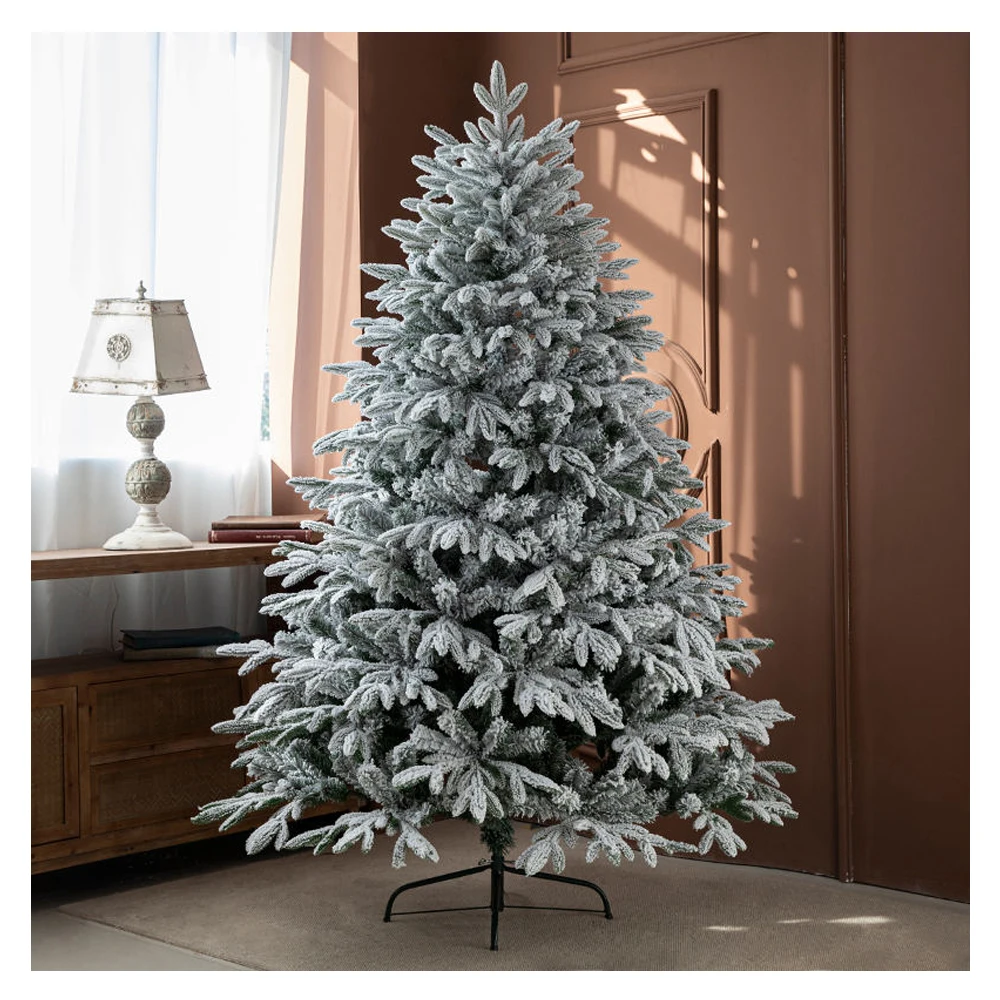 180 см новогодняя елка Снежинка Рождественская PE ПВХ искусственный снег arbol de navidad