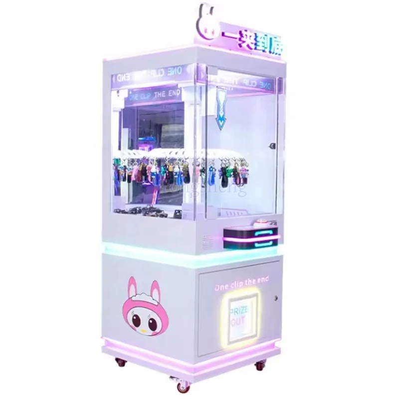 Arcade clip prize game machine coin operated Machine Kids Toy Mini Claw Machine For Sale