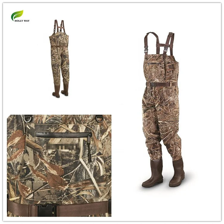 
Good Quality Camo Neoprene Chest Wader for Hunting 