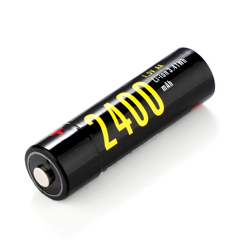  Литий-ионные аккумуляторы AA 14500 с USB: 1 5 в 2400