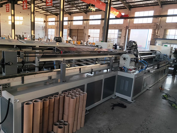High Speed Paper Tube Fine Cutting Machine High Yield Paper Tube Cutting Machine