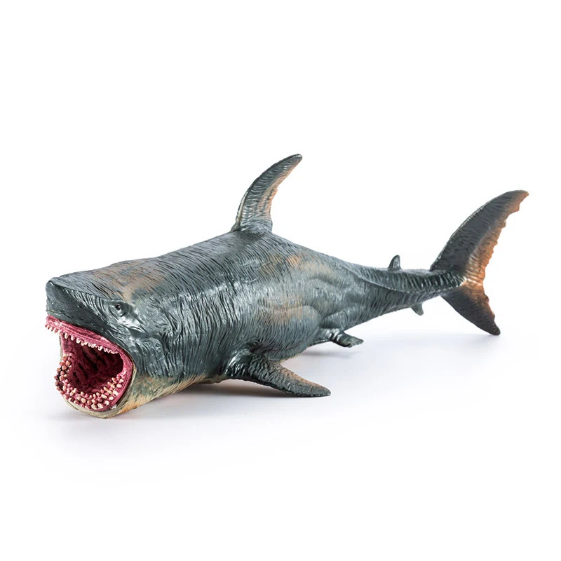 Megalodon Animal Model Deep Sea Shark Ornaments Great White Shark Simulation Model