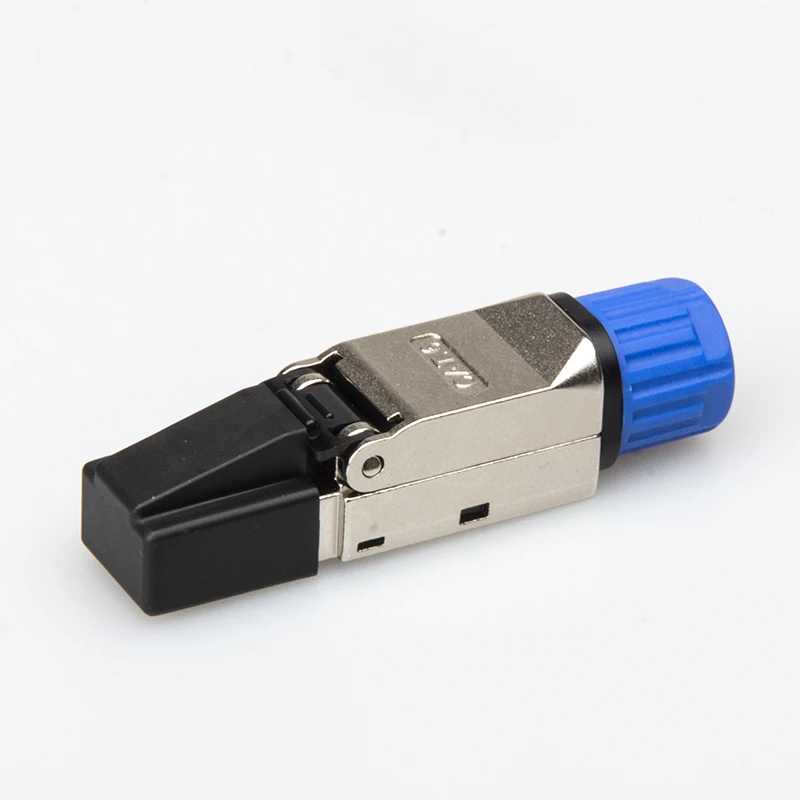 Toolless Shielded  RJ45 CAT6a FTP 8P8C Connector Toolless Modular Plug RJ45 FTP Connector Plug