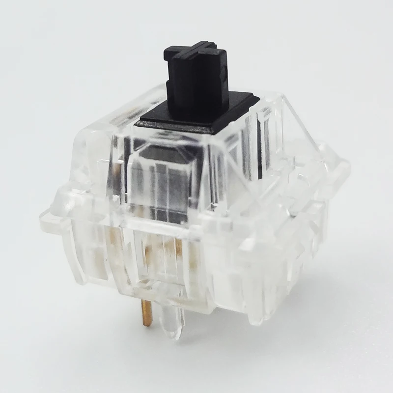 DUROCK Full Nylon Switches 5 pins RGB Linear Switch 55g 62g 63.5g 65g 67g 78g Glold plated Spring Mechanical Keyboard switches